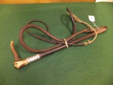 A Swaine & Adeney ladies riding crop,