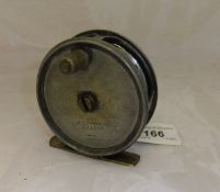 A Rueben Heaton 3" alloy fly reel, distributed by the Army & Navy C.S.L.