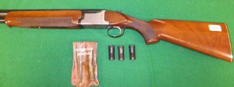 A Winchester model 101 XTR "Sportster" 12 bore shotgun, double barrel, over and under, ejector,