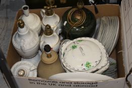 A collection of Falcon ware "Art Deco" dinner wares by J H W & Sons,