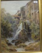 ALFRED POWELL 1809 "Watermill", watercolour, signed and dated lower right,