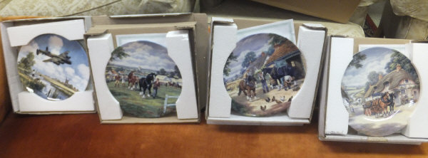 Four boxes of approx 60 collector's plates and nine trinket boxes - Image 2 of 9