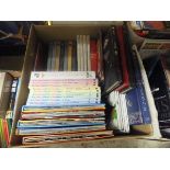 Six boxes of books to include mainly children's titles