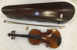 An Anton Kessel violin,