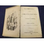 One volume "The Scarlet Letter and The House of The Seven Gables" by NATHANIEL HAWTHORNE,