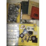 A collection of various coinage, stamps and commemoratives to include 2002 Euro Set,