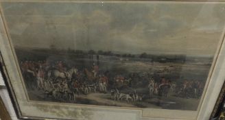 AFTER SIR FRANCIS GRANT "Meeting of the Royal Hounds on Ascot Heath",