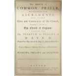 "The Holy Bible", printed by Charles Bill, London in 1701, bound in tooled brown leather,