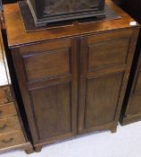 An early 19th Century mahogany specimen cabinet,