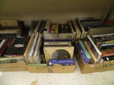 Eight boxes of assorted books to include titles on art,