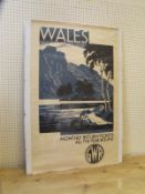 AFTER C BAKER "Wales GWR Monthly Return Tickets All The Year Round",