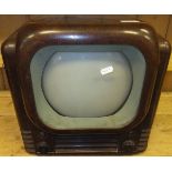 A bakelite "Bush Radio Television Receiver Type TV 22"