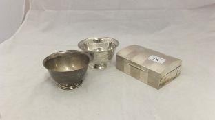 A Tiffany & Co. sterling silver small presentation bowl, No'd.