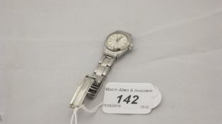 A ladies Tudor Oyster Royal Shock Resisting wristwatch in steel case CONDITION REPORTS