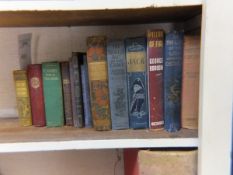 A collection of vintage books, mainly children's titles, to include "Molly and Nan",