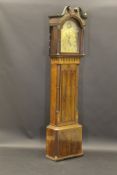 An early 19th Century North Country Manchester style mahogany cased long case clock,