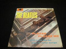 The Beatles "Please Please Me", vinyl LP (mono), first pressing gold label, Parlophone,