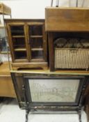 A teak sideboard,