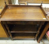 A 19th Century Northern European walnut buffet,