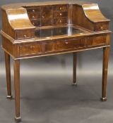 A 19th Century mahogany Carlton House type desk,