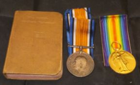 A World War I914-1918 medal inscribed "G - 69772 PTE.A.H.BERRIDGE 22-LOND.R.