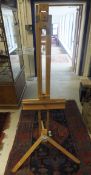 A 20th Century beech artist's easel by Winsor & Newton