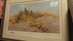 AFTER DAVID SHEPPARD "The Cheetahs of Namibia", limited edition colour print No'd.