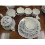 A collection of Wedgwood "Colosseum" pattern tea wares,