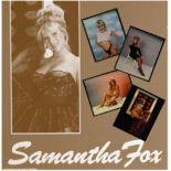 PHILIP BARKER PHOTOGRAPHY - "Samantha Fox" - a selection of transparencies,