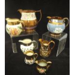 A collection of decorative china wares to include various cabinet cups, and saucers by Dresden,