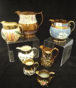 A collection of decorative china wares to include various cabinet cups, and saucers by Dresden,