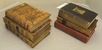 A collection of various volumes including JOHN HAMILTON MOORE "The New Practical Navigator",