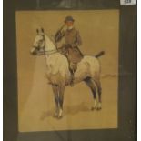 AFTER SNAFFLES (CHARLES JOHNSON-PAYNE) "A Gent with Osses to Sell", chromolithograph,