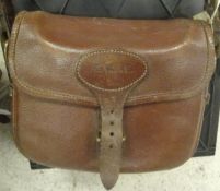 A Perfecta 100 cartridge pigskin bag CONDITION REPORTS The top and bag flap has