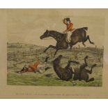 AFTER HENRY ALKEN "Humorous Hunting Scenes",