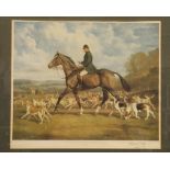 AFTER RAOUL MILLAIS "Captain RE Wallace Master and Huntsman of the Heythrop Hounds 1952-1977",