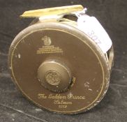 A Hardy "The Golden Prince" salmon fly reel,