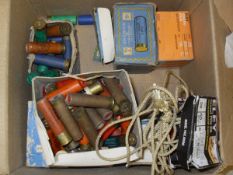 A box of various 16-gauge cartridges including Eley Grand Prix 5-shot, 4-shot,