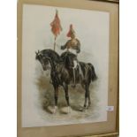 AFTER EDWIN LANDSEER "A British Boar", colour print,