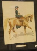 AFTER CECIL ALDIN "Her Ladyship" chromolithograph