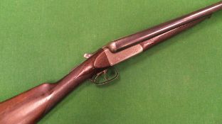 A W Darlow of Bedford, Norwich & Cambridge 12 bore shotgun, double barrel, side by side, box lock,