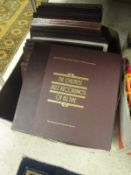 Eighteen boxes of "The Greatest Jazz Recordings of All Time" Franklin mint together with various