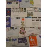 A collection of stamps and envelopes to include first day covers including Concorde,