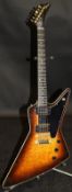 A 1981 Gibson Explorer electric guitar, sunburst finish, Serial No.