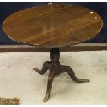 A Victorian walnut single drawer side table, a Victorian oak and walnut single drawer side table,