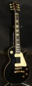 A Gibson Les Paul "40th Anniversary Model", black finish, Serial No.