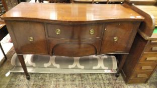 A early 20th Century reproduction sideboard,