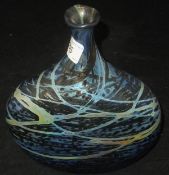 A Peter Layton iridescent glass vase,