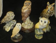 A Royal Doulton figurine "Tawny Owl" (DA156), limited edition No'd.