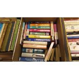 Seven boxes of various books, mainly on the subject of antiques, art and collectibles,